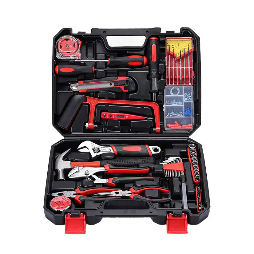108 Sets of Household Gift Hardware Tool Set Toolbox Electrician Woodworker Manual Maintenance Set