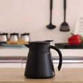 Q  Stainless Steel Vacuum Reusable Thermos Matte Tumbler Coffee Cup Handgrip Insulation Tea Pot Logo Custom
