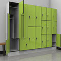 Hpl Locker Storage Cabinet Hot Selling Industrial Staff Clothing Metal for Gym School Office Dressing Room HPL- Locker 118
