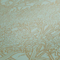 Made Germany Luxury Vinyl Non Woven Jungle Blue Green Gold Wallpaper Rolls Abrasion-Resistant Light Resistant Hotel Bathroom