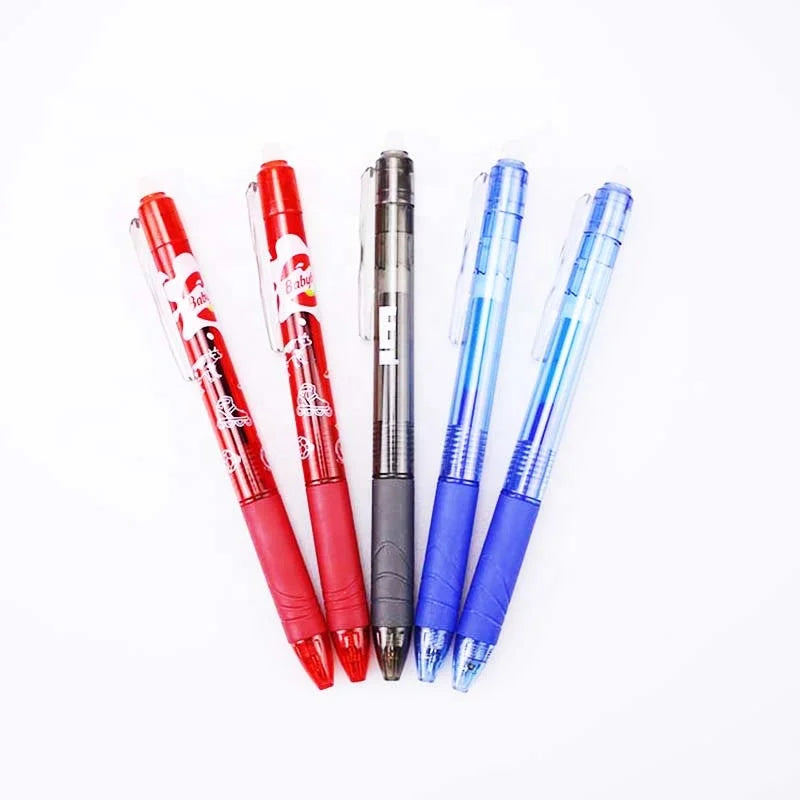 Top Quality Custom logo Friction Erasable Pen Refill Erasable Gel Pen