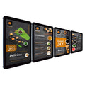 Hot-selling Ceiling Wall-hung Frame Sign Poster Information Magnetic Backlit Acrylic Digital Restaurant Led Weekly Menu Board