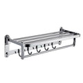 Wall-mounted Expandable Double Modern Bathroom Accessories Chaoan Manufacturers Stainless Steel Towel Rack Heater for Hotel Use