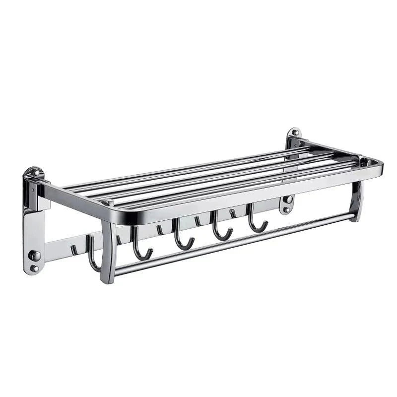 Wall-mounted Expandable Double Modern Bathroom Accessories Chaoan Manufacturers Stainless Steel Towel Rack Heater for Hotel Use