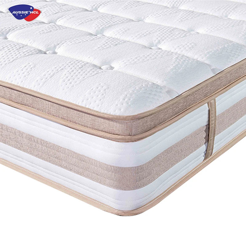 Factory Wholesale High-density Floor Matelas Mattress Online Ordering king Single Queen Size Pocket Spring Memory Foam Mattress