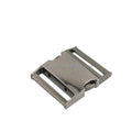 Stock Supply 38mm 1.5inch 3colors Large Sized Arc-shaped Metal Quick Side Release Belt Buckle for Bags