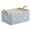Clothing Storage Box Home Dormitory Wardrobe Clothing Upgrade Storage Box Bedroom Arrangement Cloth Desktop Cotton Storage Box