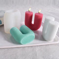 3D Ins Style Geometry Arched Candle Silicone Mold U Shape Candle Soap Mold