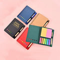 Customized Coil Notebook A6 Memo Notebook Memo Sticker Color Set Insert Pen Stationery Convenience Sticker