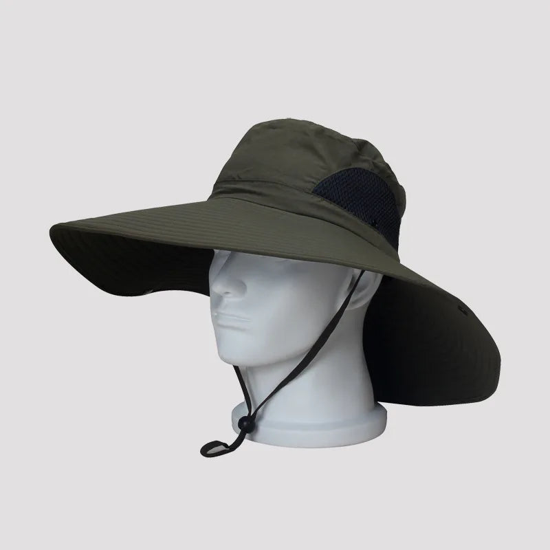 Sun Men Women Foldable Quick Dry Beach Fisherman Bucket Hat Custom Boonie Hat for Fishing