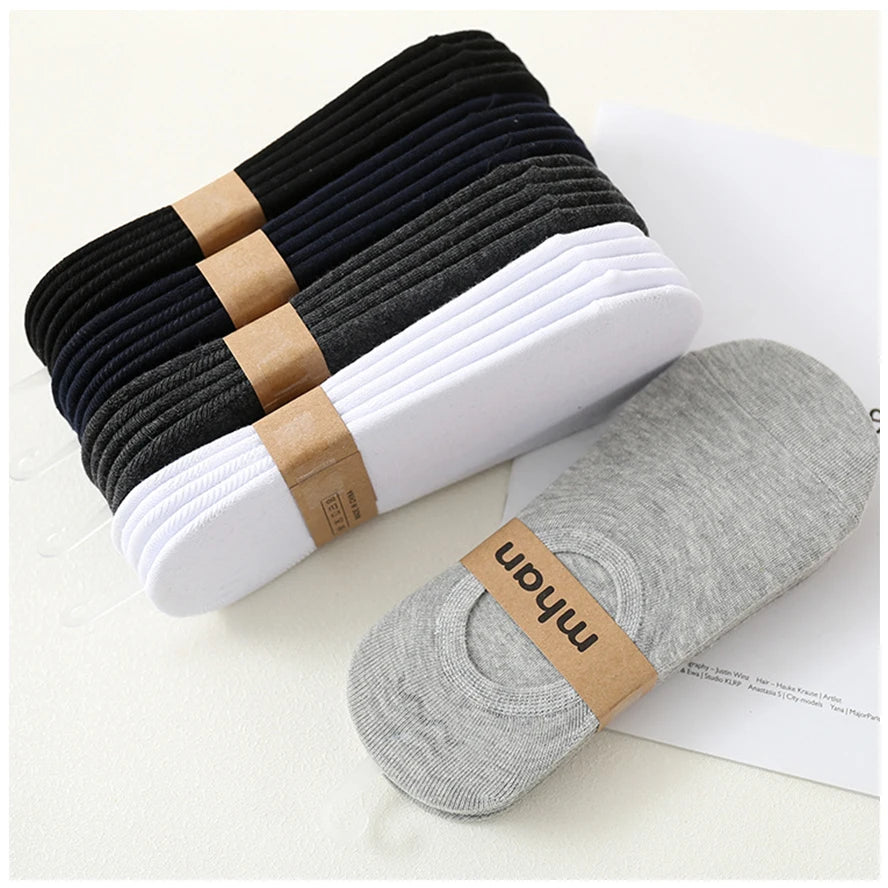 Hot Sale Spring and Summer Thin Loafer Socks Cotton Unisex Invisible Ankle Socks Women Men No Show Socks