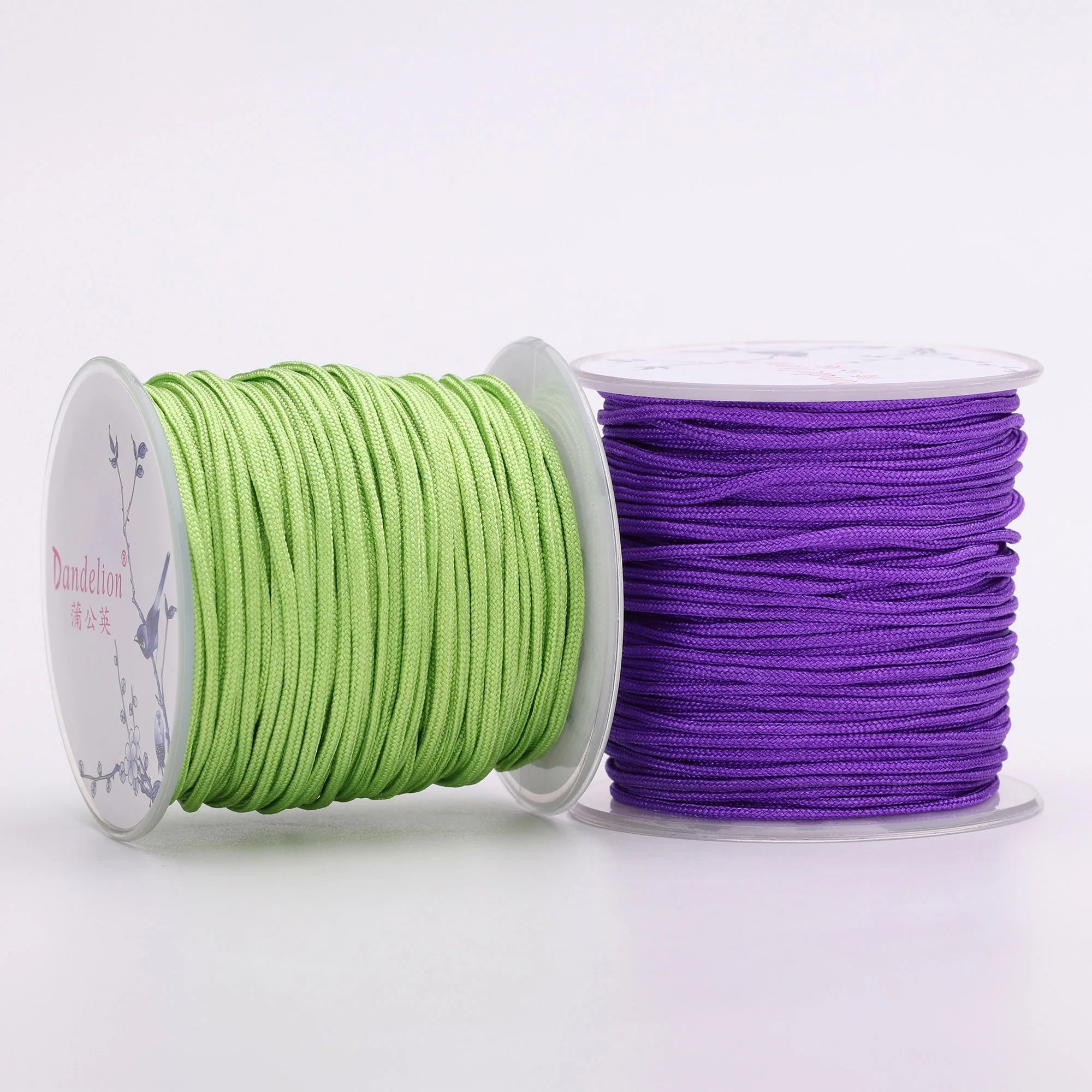 Dandelion BF334 1.5mm 056#~111# Color Jewelry Cord Nylon Cord Jewelry Accessories Bracelet and Necklace Material 111 Colors