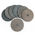 SHDIATOOL 4''/100mm Dry or Wet Use Resin Bond Diamond Polishing Pads Sanding Disc Abrasive Pad for Tile Marble Concrete Granite