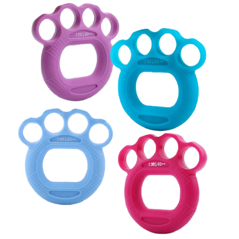 Wholesale Factory Price Hand Grips OEM & ODM Finger Exercise Elastic Ring Silicone Strengthener for Hand Grip Exercise