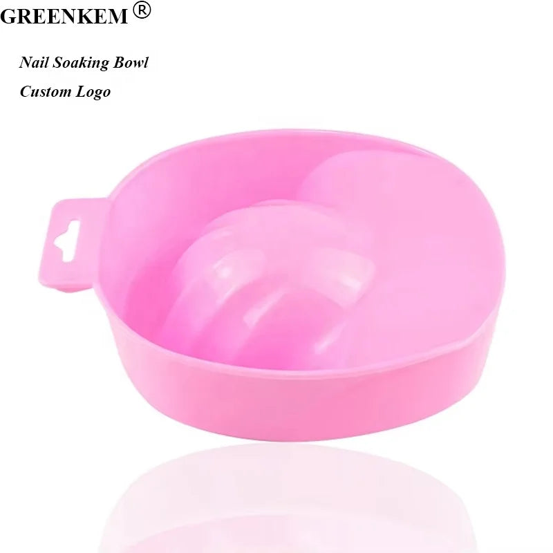 Nail Polish Remover Tool Manicure Soak Finger Acrylic Tip Nail Soaker Treatment Nail Soaking Bowl
