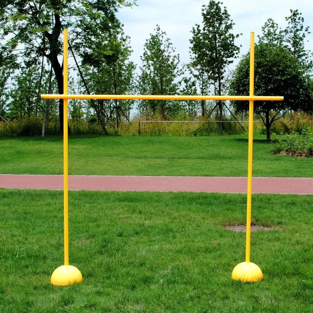 Water Injection Base Football Door Pole Dog Training Obstacles Equipment Obstacle Marker Rod Sets