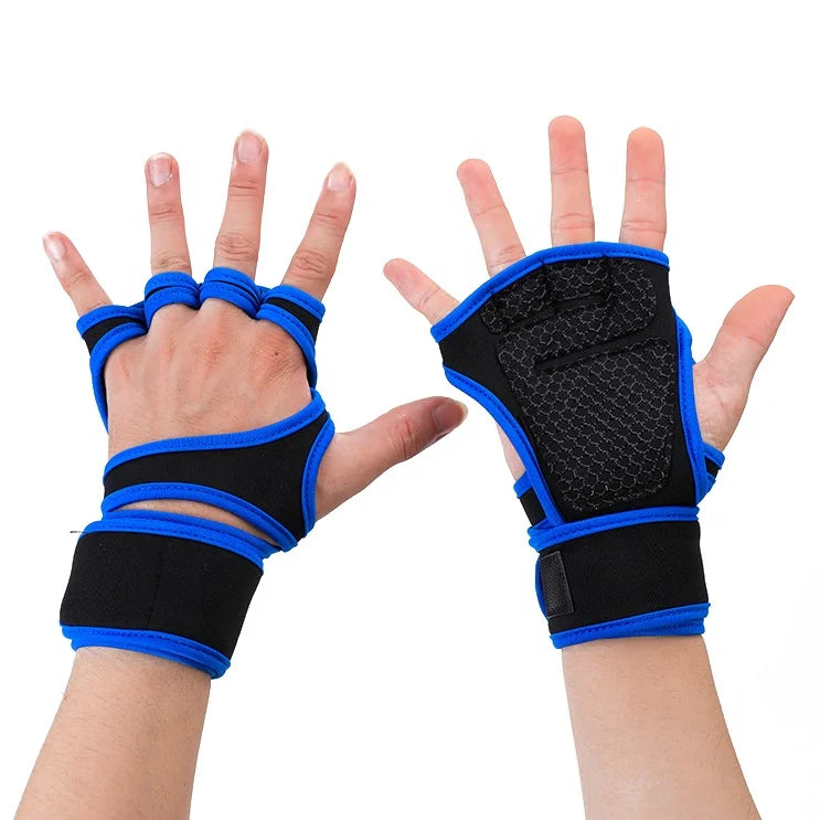 Outdoor Cycling Half-Finger Gloves Non-Slip and Breathable Sports Gear for Men and Women Universal Mountaineering Fitness