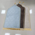 Thick Prayer Rug Cost Effective Custom Foldable Portable Prayer Mat Islamic Muslim Soft Gift Set Kids Prayer Mat