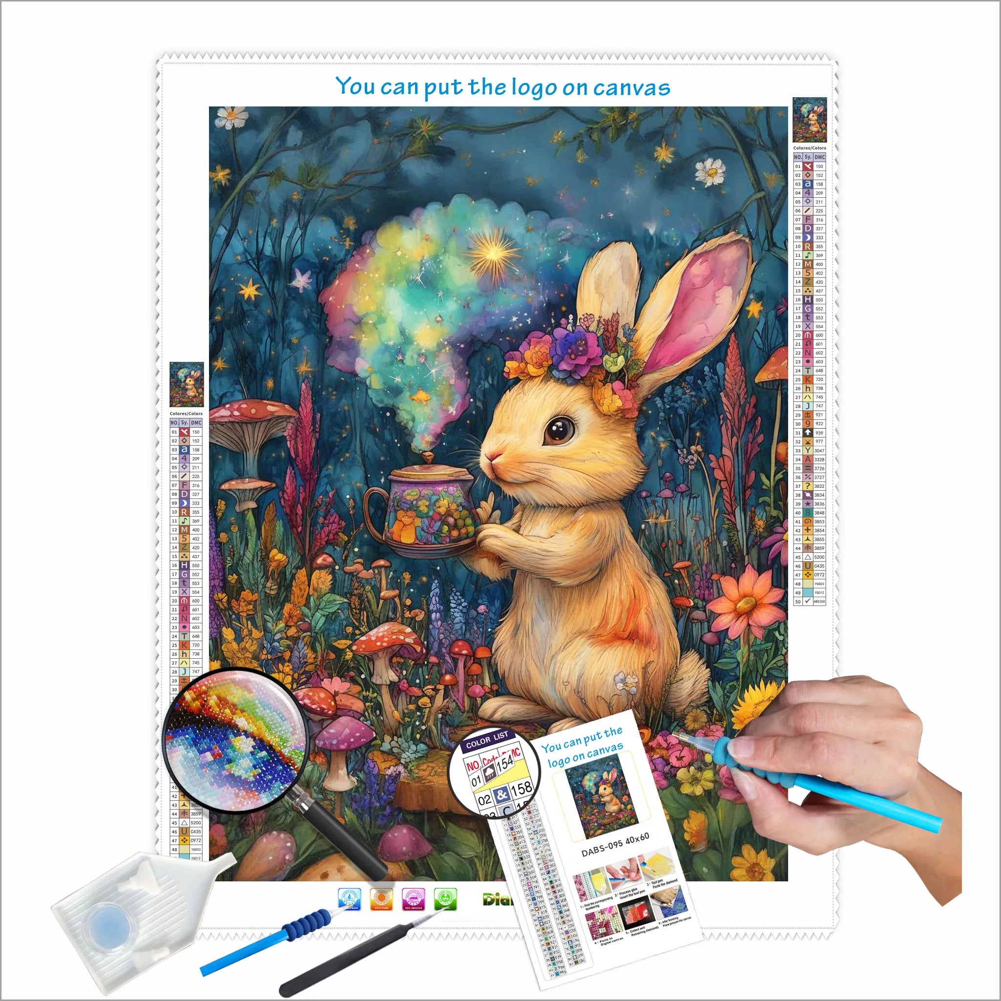 N-2509 Custom DIY 5D Diamond Painting Kits Gothic Accessories Home Wall Art Portrait AB Drills Wall Decor Diamond Painting