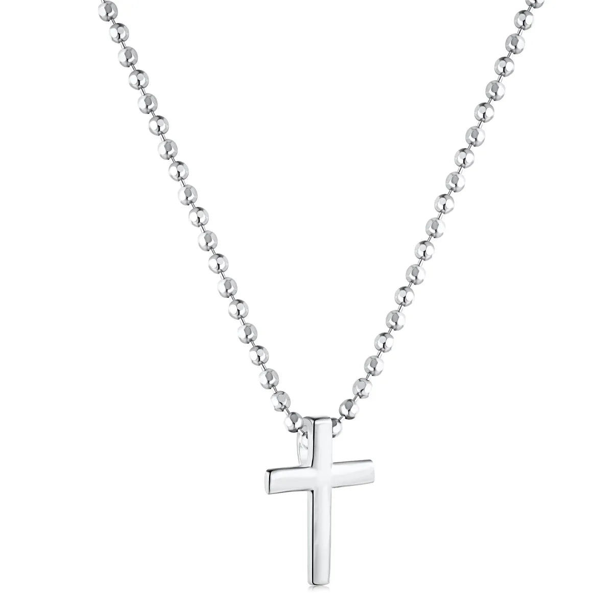 Fashion Cross Pendant Choker 925 Women Italy Sterling Silver Chain With Cross Mens Cross Pendant