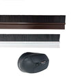 Cheap Dustproof Insect Prevention Window Bottom Weather Strip with Bristle Brush Material Door Bottom Sealing Strip Brush