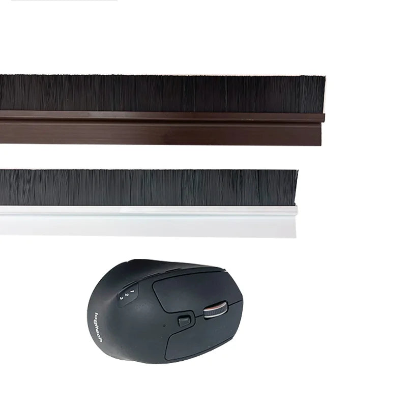 Cheap Dustproof Insect Prevention Window Bottom Weather Strip with Bristle Brush Material Door Bottom Sealing Strip Brush