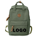 Custom logo Canvas Backpack Female Student Backpack Female Korean Retro Backpack