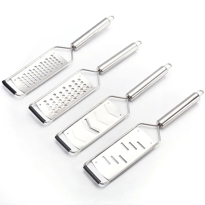 High Quality Stainless Steel Cheese Grater Lemon Zester Manual Vegetable Ginger Chocolate Fruit Cutter for Hand Operation