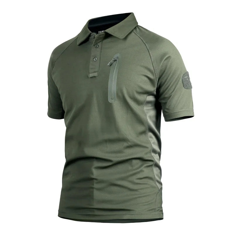 Wholesale Hot Selling Summer Collection Tactical Camo Printed T-Shirt With Crew Neck and Short Sleeves