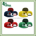 OEM ODM Customized Flat Brim 3D Embroidery Snapback Caps