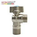 MCBKRPDIO Modern Design 3/4\" 3/4\" Water Connection Brass Triangle Valve New Angle Valve for Bathroom Use