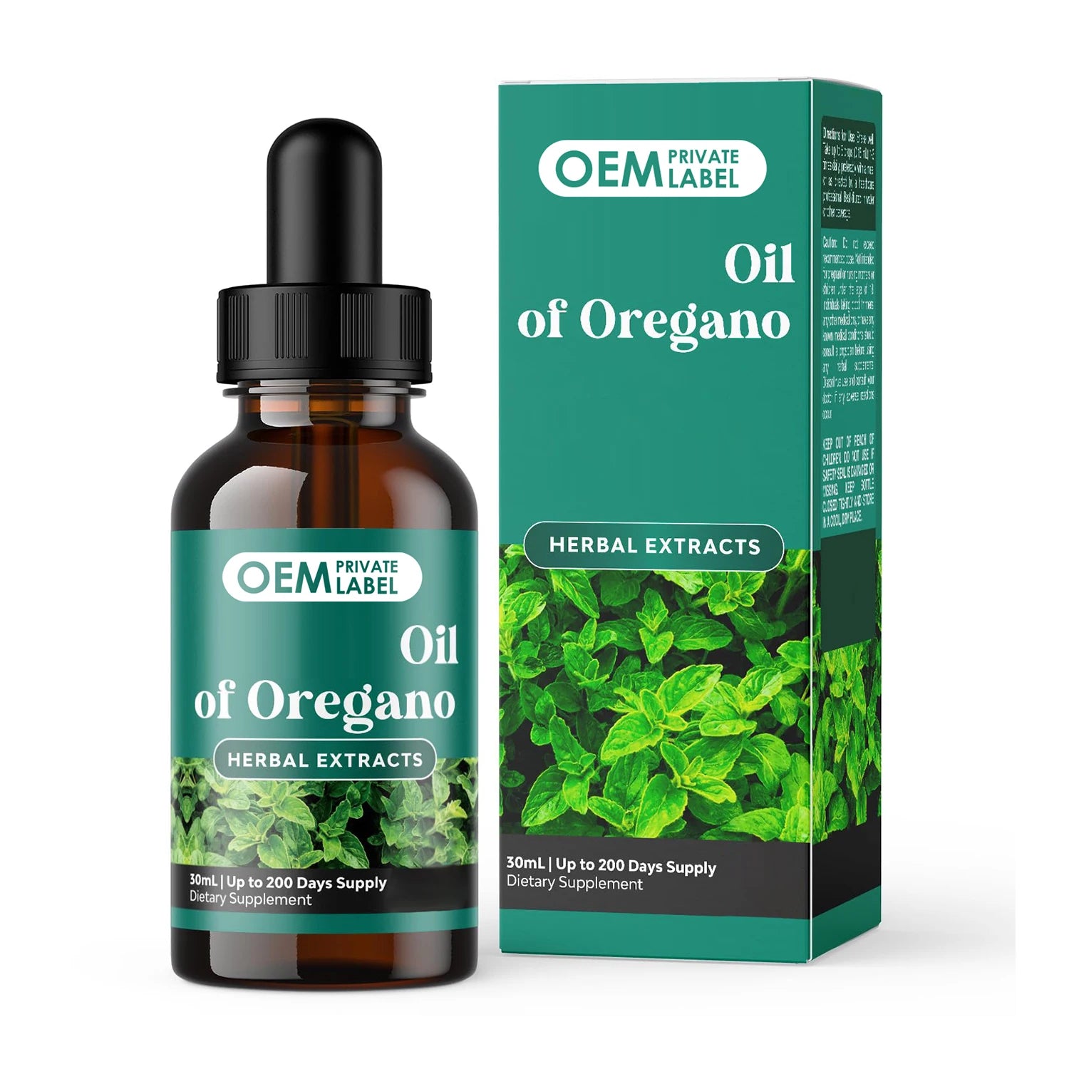 OEM Oregano Oil Drops Oil of Oregano Liquid Supplement for Immune Support Health