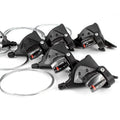 7/8/9/10/11 Speed MTB Mountain Bike Road Bicycle Derailleur Shift Lever Kit for Urban and Commute Cycling