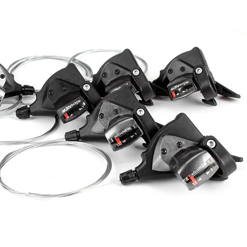7/8/9/10/11 Speed MTB Mountain Bike Road Bicycle Derailleur Shift Lever Kit for Urban and Commute Cycling