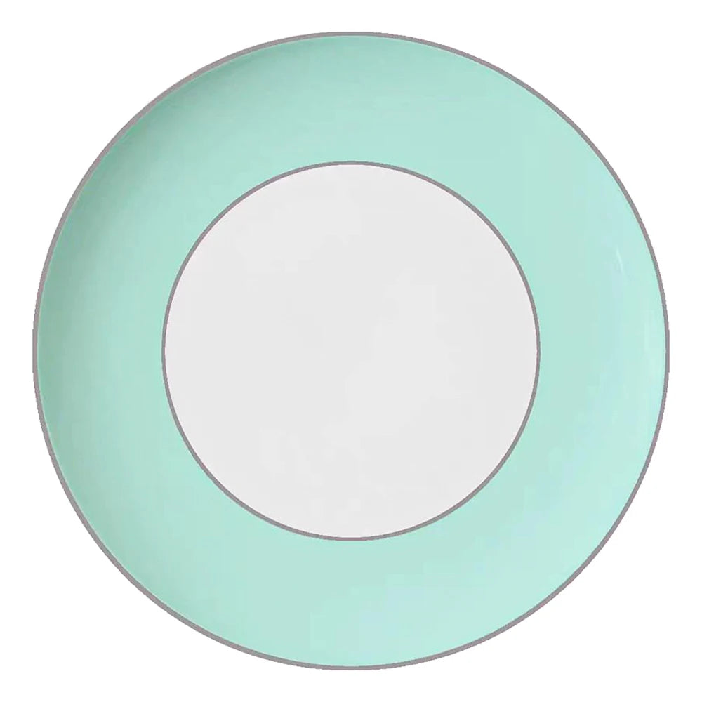 Luxury Fine Dining Bone China Ceramic Plate Dishes Tableware Dinnerware Set Plant for Wedding Restaurant Party Decoration