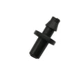 1000Pcs 6mm Plastic Single Barb Straight Connector Water Quick Connector Hose Barb Fittings for 4/7mm Hose MegaBDM