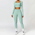 Fashion High Quality Custom logo Women's Leggings Set Hot Sale Gym Workout Yoga Fitness Sets