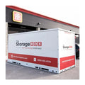 Q235 Steel 9ft 16ft 19ft Foldable Storage Unit Movable Portable Moving Rental Self Storage Containers House in USA