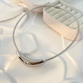 New Design Titanium Steel Gold-plated Personalized Pendant Necklace Stainless Steel Anti Fading Necklace Fashion Jewelry