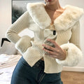 2021 New Autumn and Winter Style Long Sleeve Sweater Cardigan Sweater Coat Solid Color Sweater