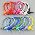 Reusable Silicone Binding Cord Stretchable Soft Rope Key Ring DIY Pendant Material Accessories Storage Baskets Product Category