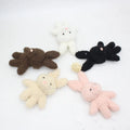 10cm Custom Cuddly Teddy Dog Bear Plush Keychain Mini Puppy Dog Schoolbag Pendant Stuffed Animal Plush Doll Keyring Wedding Gift