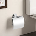 Modern Design Chrome Plated Durable Eco-Friendly Waterproof Wall-Mounted Brass Toilet Paper Holder Cover for Bathroom Hotel Use