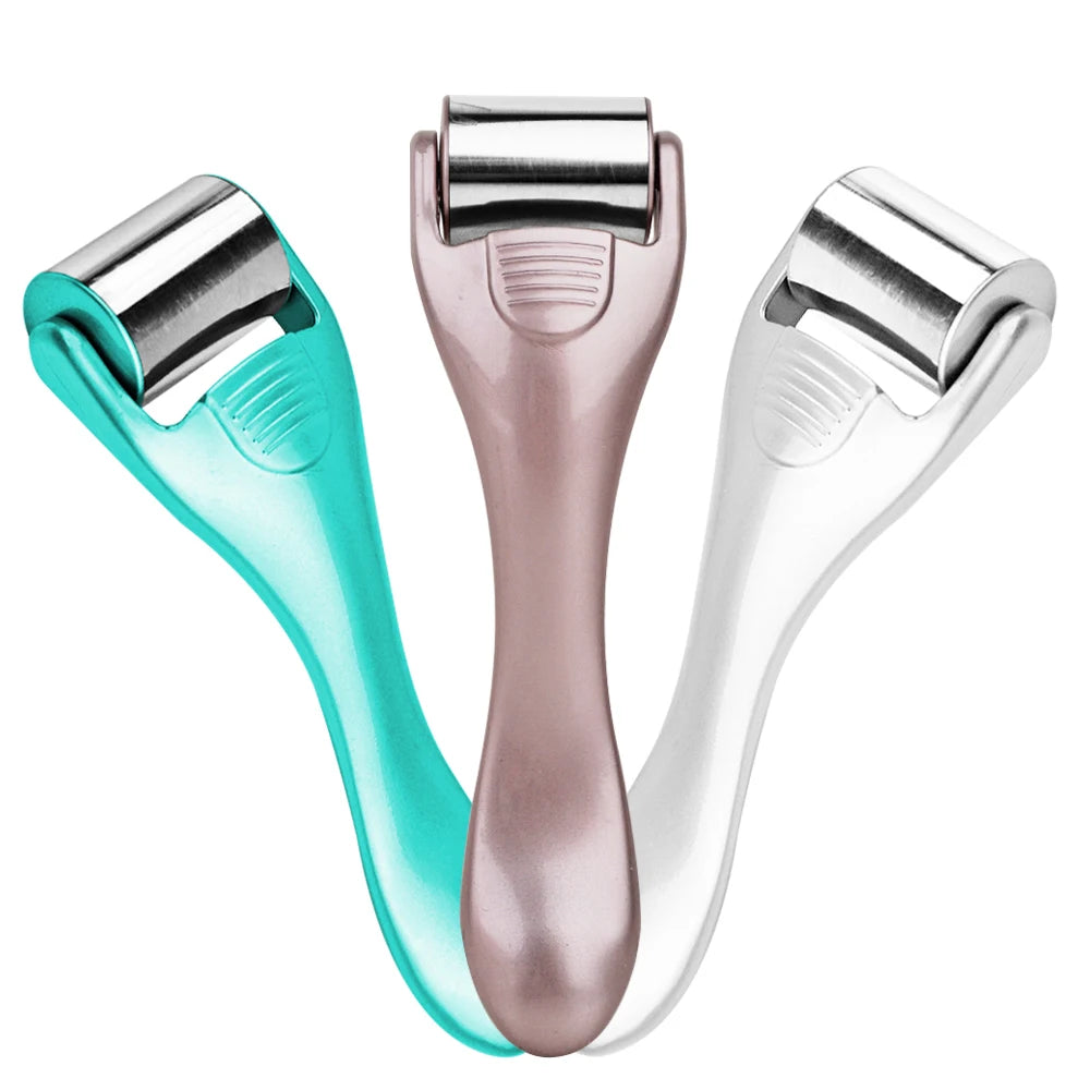 Cold Facial Roller Face & Eyes Skincare Stainless Steel Face Massager Ice Roller