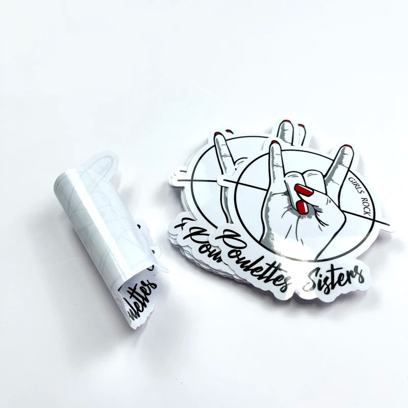 Custom Vinyl Sheet Stickers Waterproof Printing UV Protection Custom Design Die Cut Stickers