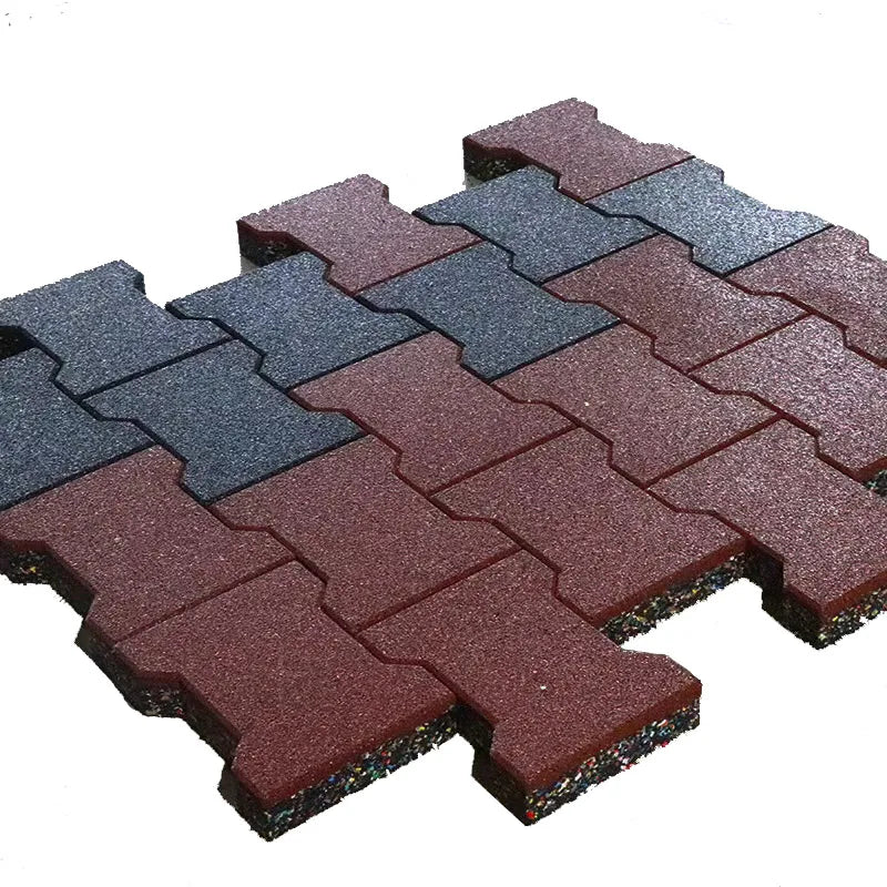 Horse Stable Stall Rubber Paverdog Bone Rubber Floor Tile