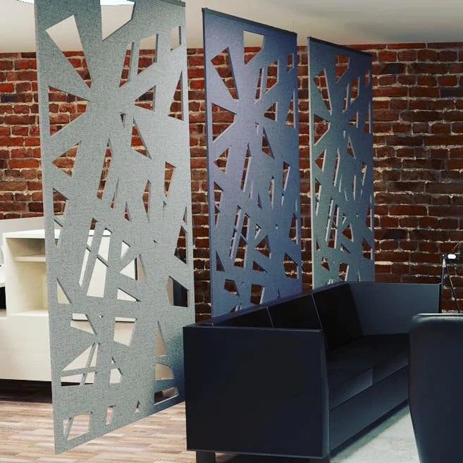 Sound Proofing Polyester Acoustic Panels Office Privacy Screen Dividers Room Partition MegaBDM
