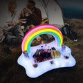 Swimming Pool Portable 4 Holder Salad Bar and Buffer Cooler Inflatable Floating Drink Holder with LED PVC Eco-friendly