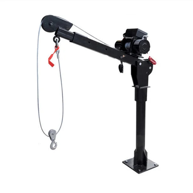 Free Shipping Pickup Truck Vehicle Mounted Crane Small Crane Lifting Boom for Trucks Car Boats