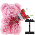 Wholesale Valentine's Day Gift for Girlfriend Rose Teddy Bear with Gifts Box Mother's Day Graduation Season Gifts